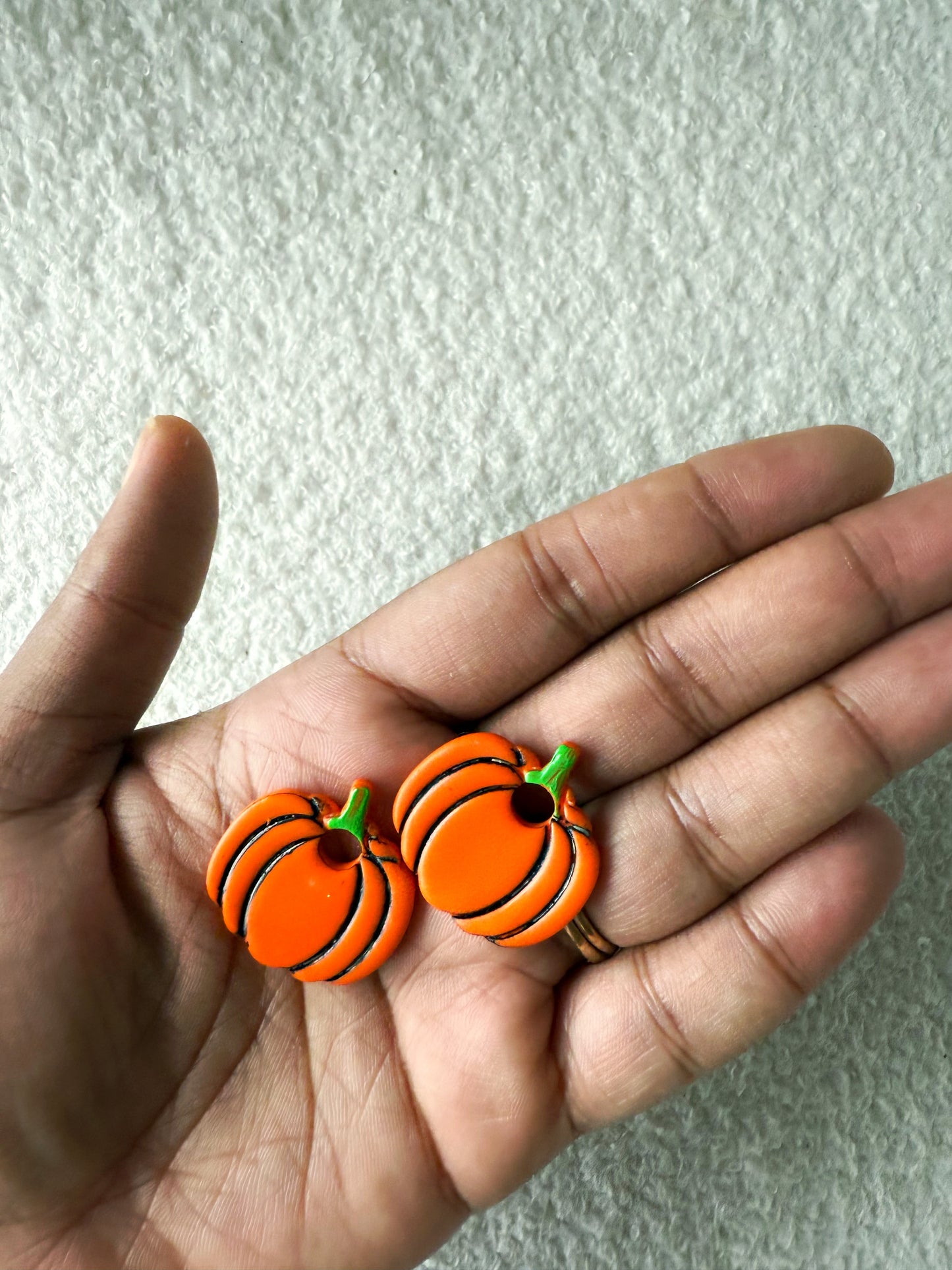 Pampilles Citrouille 🍂 🎃- Bijoux faits main en France – Créations artisanales uniques | Andreina Clay