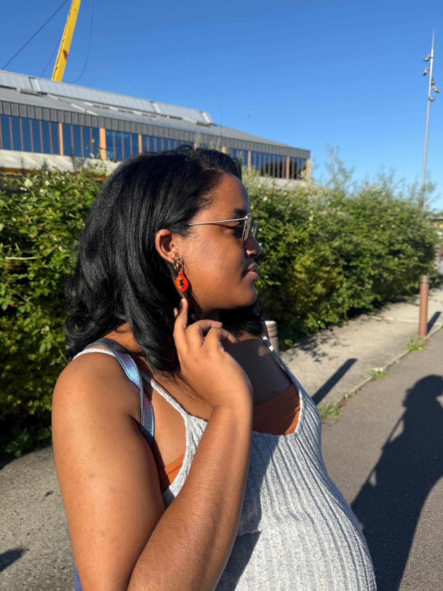 Collection Mini – Papaya Obsession 🍃 bijoux tropicaux faits main en pâte polymère - Andreina Clay